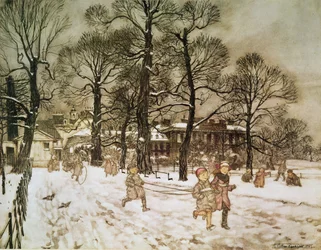Winter in Kensington Gardens from 